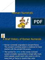 Roman Numerals