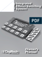 Integrated Effects Switching System: Owner's Manual