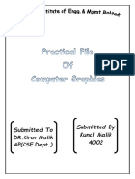 Submitted To Submitted by Kunal Malik 4002: DR - Kiran Malik AP (CSE Dept.)