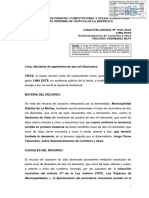 Desnaturalizacion de Locacion de Servicios A Contrato A Plazo Indeterminado