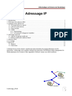 8-Adressage IP PDF