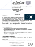 Evaluación DIstancia Primera Entrega 2019-2 Ago 21