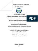 Construcción de Modelos en Investigación Operativa