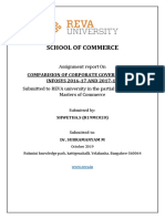 Corporate Governance Comparision