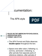 Reference - APA - Citations & Referencing