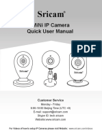 MiNi IP Camera Quick User Manual