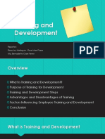 Training and Development