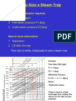 Cara Menentukan Ukuran Steam Trap