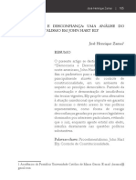 Democracia e Desconfiança: Uma Análise Do Procedimentalismo em John Hart Ely