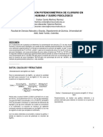 Determinación Potenciométrica de Cloruros 2123