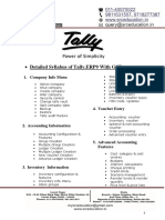 Advance Tally Erp9