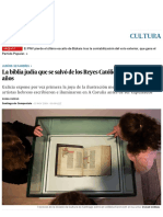 Una Biblia Hebrea de 500 Años