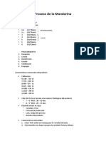 Proceso de La Mandarina