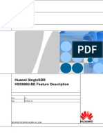 Huawei SinlgeSDB HSS9860-BE Feature Description