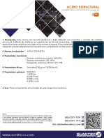 Acero Estructural ASTM A572 Gr.50