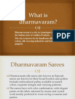 Dharmavaram Sarees