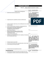 Food Safety Checklist Done