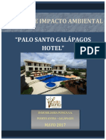 Estudio de Impacto Ambiental y Plan de Manejo Ambiental Galapagos Hotel