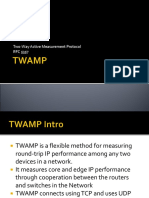 Two-Way Active Measurement Protocol RFC 5357