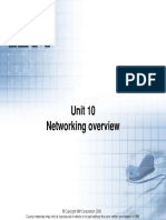 Unit 10 Networking Overview