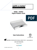 553KL / 553KG: Digital Pediatric Scale