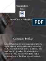 Federal Bank Debit Card