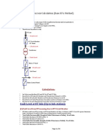 Short Circuit Current Calculation (Base KVA Method)