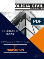 Simulado Delegado PCES