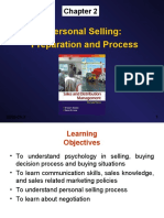 Personal Selling: Preparation and Process