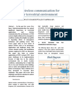 Optical Wireless Communication For Outdoor Terrestrial Environment