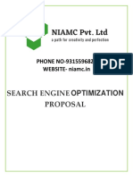 Search Engine Optimization Proposal: PHONE NO-9315596823 WEBSITE-niamc - in