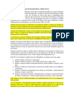 Aumento Del Plazo en Razon de La Distancia