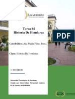 Historia de Honduras Tarea 4