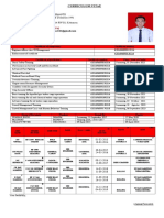 Curriculum Vitae: Personal Data