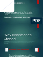 Renaissance: Renaissance Is Most Famous For Its Artistic Achievements