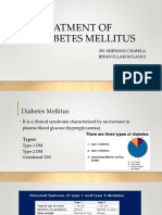 Treatment of Diabetes Mellitus