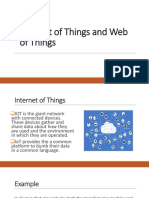 Difference Between Web of Things and Internet of Things