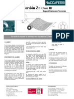 TDS MX Ficha Técnica Malla DT ZN PDF