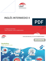 Inglés Intermedio Ii: Lic. Miguel Gonzales Rojas Centro de Idiomas y Cursos Complementarios