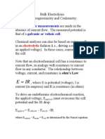 Potentiometric Measurements Galvanic or Voltaic Cell: Electrolytic