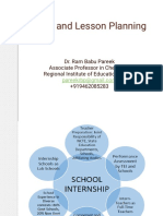 Unit and Lesson Planning