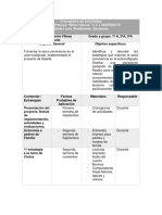 Cronograma y Estrategias