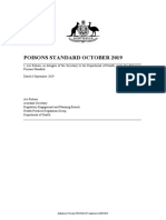 Oct 2019 Poisons Standard F2019L01197 PDF