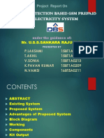 Theft Detection Based GSM Prepaid Electricity System