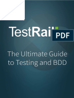 The Ultimate Guide To Testing and BDD PDF