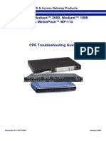 LTRT-57601 CPE SIP Troubleshooting Guide