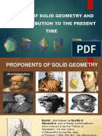 History of Solid Geometry