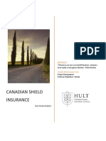 Canadian Shield Insurance: Case Study Analysis