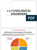 Psychological Disorders