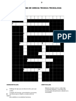 Crucigrama Ciencia-Tecnica-Tecnologia PDF